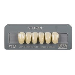 Vita Vitapan Classical Lower, Anterior, Shade A1, Mould L7