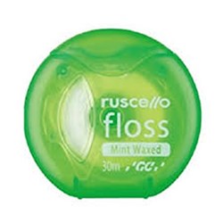 GC Ruscello Floss - Waxed - Mint - Green - 30m, 1-Pack