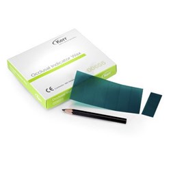 Kerr Occlusal Indicator Wax Strips - 32mm x 180mm - Pencil Included