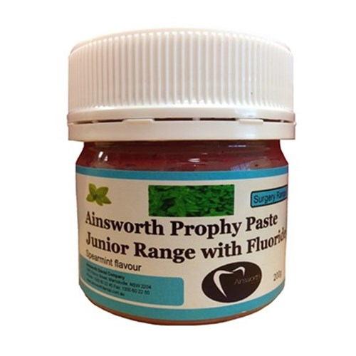 Junior Prophylaxis Paste 200g Spearmint Flavour Fluoride