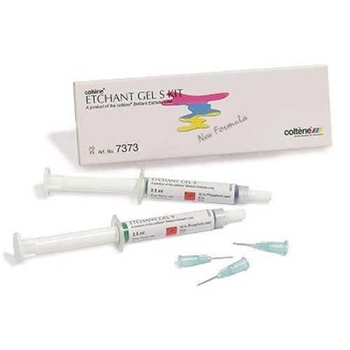 Etchant Gel S Kit 2 x 2.5ml Syringe & 20 syringe tips