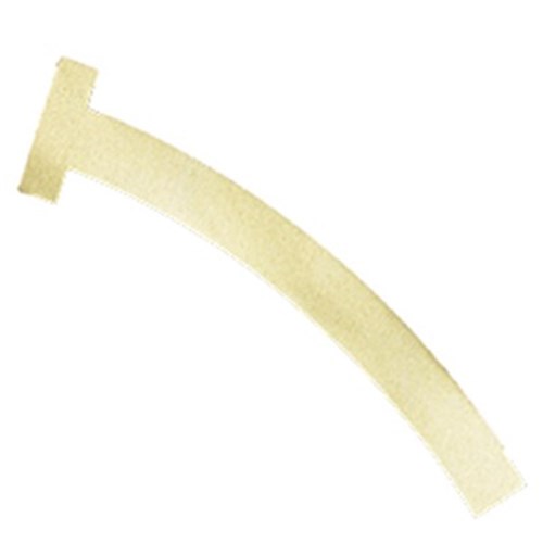 Matrix Band T Curved Wide Brass Pack of 100