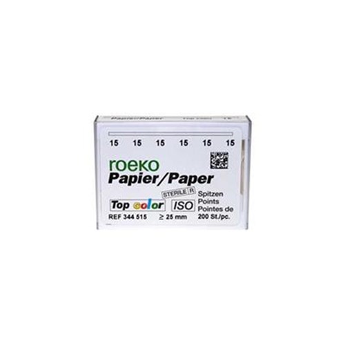 RO-PPTC15 - ROEKO Top Colour Paper Points Size 15 White