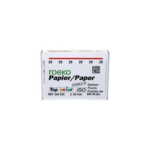 RO-PPTC25 - ROEKO Top Colour Paper Points Size 25 Red