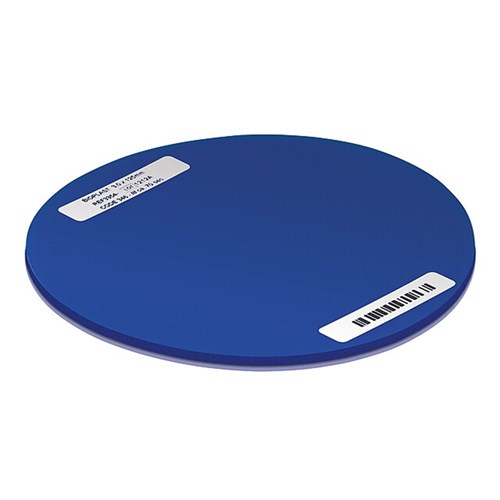 Scheu Bioplast - 125 x 3mm - Azure Round, 10-Pack