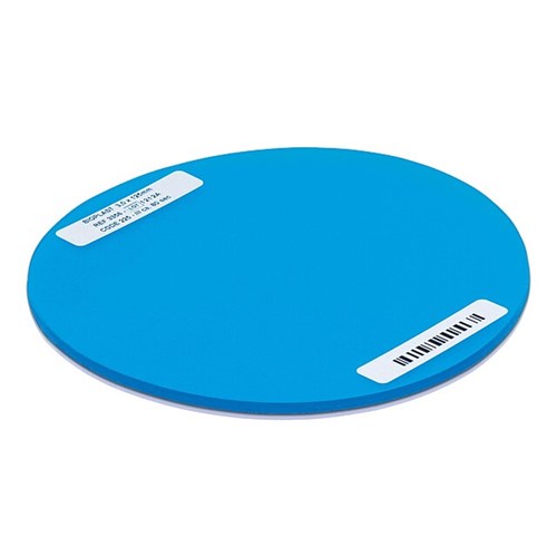 Scheu Bioplast - 125 x 3mm - Blue Round, 10-Pack