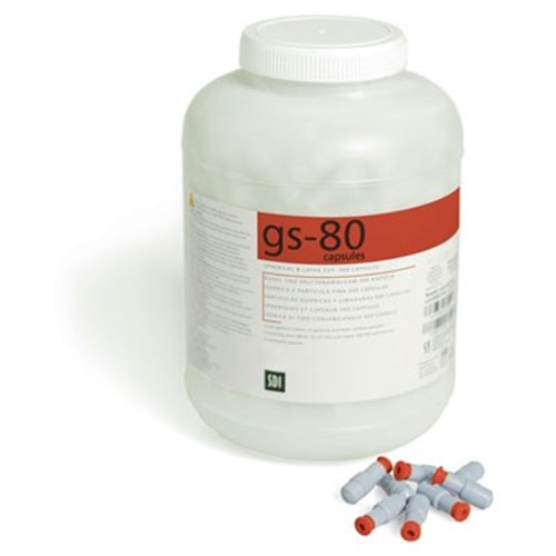 GS80 5 Spill Regular Set Jar of 500 capsules