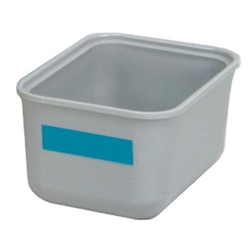 Tub Cups with Covers Single Grey