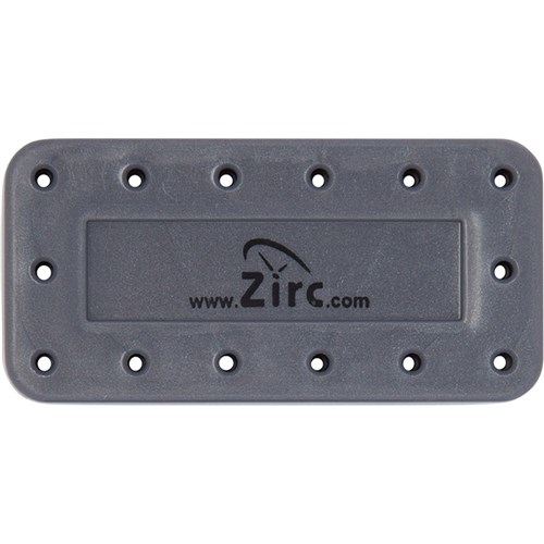 Zirc Magnetic Bur Block - Large - 14 Holes - Grey