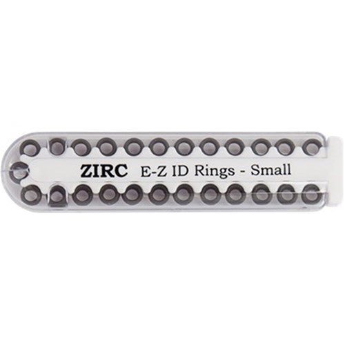 E Z ID Rings for Instruments Small Grey 3.18mm Pk 25
