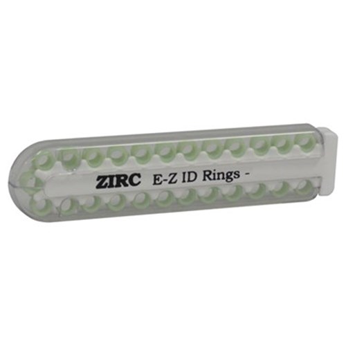 E Z ID Rings for Instruments Large Neon Green 6.35mm Pk 25