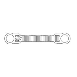 Nitinol Closed Coil Spring 9MM Medium