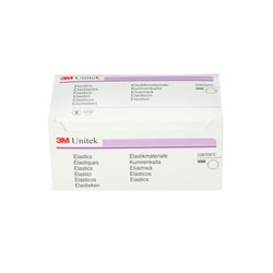 3M Unitek Latex Elastics, Light 2 Oz 5/8", Andy