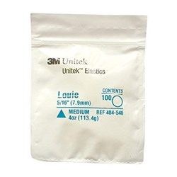 3M Unitek Latex Elastics, Medium 4 Oz 5/16", Louie