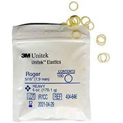 Latex Elastics 3M/Pk Hvy 6 Oz 5/16" Roger