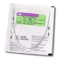 3M Unitek Nitinol Super-Elastic Archwire, .014, OrthoForm III Ovoid, Lower, 4296-912, Unit of Use, 10-Pack
