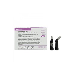 3M Transbond XT Light Cure Adhesive Capsules, 0.2 g, 712-031, 25-Pack