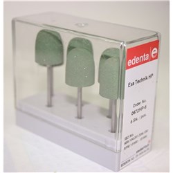 Ainsworth Edenta Polisher - Silicon #88 - Cylinder - Coarse - Green, 6-Pack