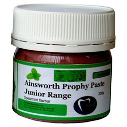 Ainsworth Junior Prophylaxis Paste - Spearmint Flavour, 200g Jar