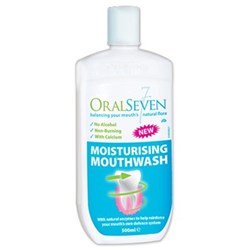 ORAL SEVEN - Dry Mouth Mouthwash - 500ml