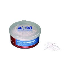 ADM WALLABY Biodegradable Wedges - Size Medium, 500-Pack