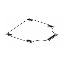 Adec 411 & 311B Toeboard Cover