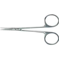 Aesculap Scissors - IRIS - BC107R - Curved - 115mm