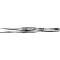 Aesculap Tissue Forceps - BD535R - Straight - Medium - 130mm