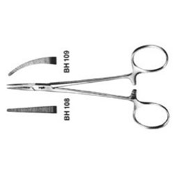 Aesculap Haemostatic Forceps - MICRO- HALSTED - BH109R - Curved - 125mm