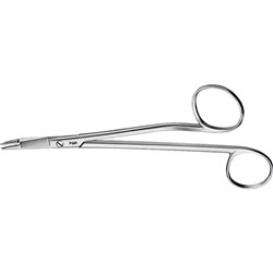 Aesculap Needle Holder - GILLIES - with Scissors - BM298R - 150mm