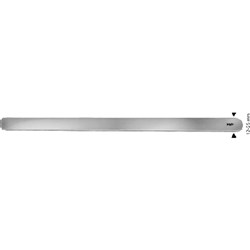 RETRACTOR Stainless Steel Thick BT755R 25cm x 25mm