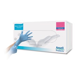 Ansell Gloves - Microtouch Nitratex - Nitrile - Non-Sterile - Powder Free - Large, 100-Pack