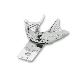 ASA Dental Stainless Steel Impression Tray - Perforated - Lower - Size 1