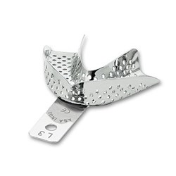 ASA Dental Stainless Steel Impression Tray - Perforated - Lower - Size 3