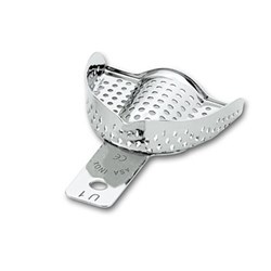 ASA Dental Stainless Steel Impression Tray - Perforated - Upper - Size 1