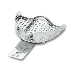 ASA Dental Stainless Steel Impression Tray - Perforated - Upper - Size 2