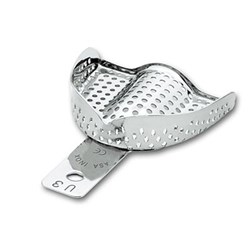 ASA Dental Stainless Steel Impression Tray - Perforated - Upper - Size 3