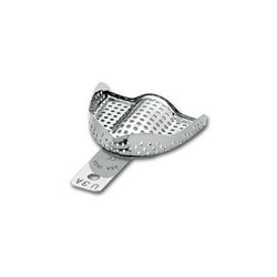 Stainless Steel Impression Tray Perf Anat Upper Size U3A