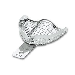 ASA Dental Stainless Steel Impression Tray - Perforated - Upper - Size 4
