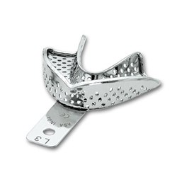 ASA Dental Stainless Steel Impression Tray - Perma Lock - Lower - Size 3