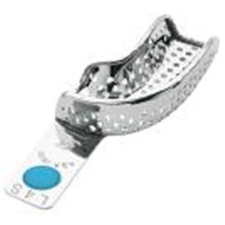 ASA Dental Stainless Steel Impression Tray - Perma Lock - Lower - Size 4S