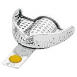 ASA Dental Stainless Steel Impression Tray - Perma Lock - Upper - Size 2