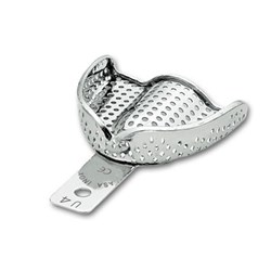 ASA Dental Stainless Steel Impression Tray - Perma Lock - Upper - Size 4