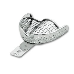 ASA Dental Stainless Steel Impression Tray - Perma Lock - Upper - Size 6