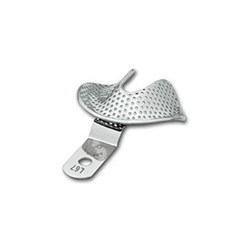 ASA Dental Stainless Steel Impression Tray - Edentulous - Lower - Medium