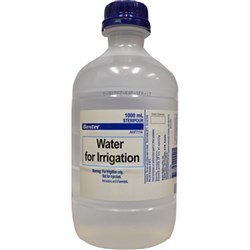 Sterile Water for Irrigation Bottle 1000 mL