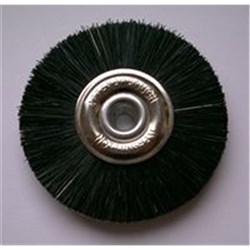 Attenborough Lathe Brush - Metal Centre with Plastic Insert - Stiff, 1-Pack