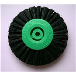 Lathe Brush 2 Row Converged Black Bristle 65mm x 1