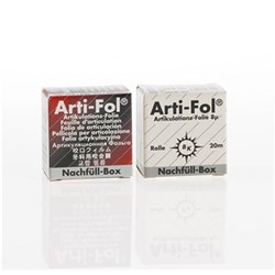 Bausch Arti Fol Occlusion film - BK1028 - Metallic Black/Red - Two Sided - 12u - 20m Roll