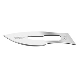 Swann Morton Scalpel Blade - Size 23, 100-Pack